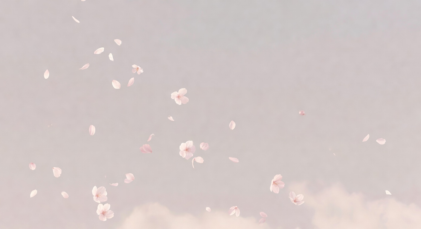 穏やかな桜の風景